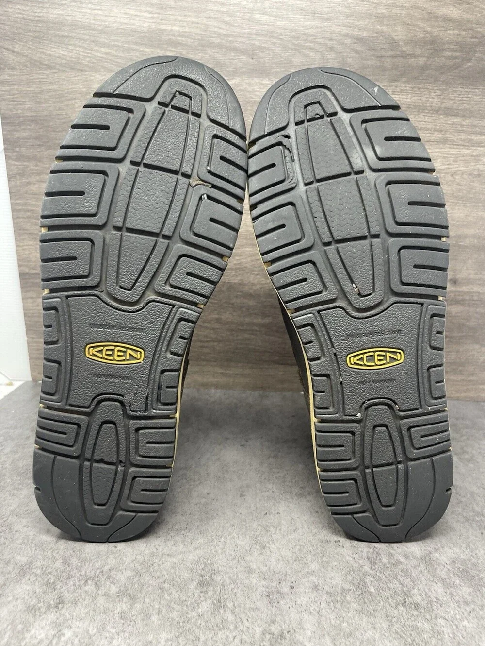 KEEN Mens San Jose Waterproof Work Boots Size 13 Dark Brown Utility